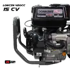 Cultivador de arranque eléctrico de 15 HP de Donker